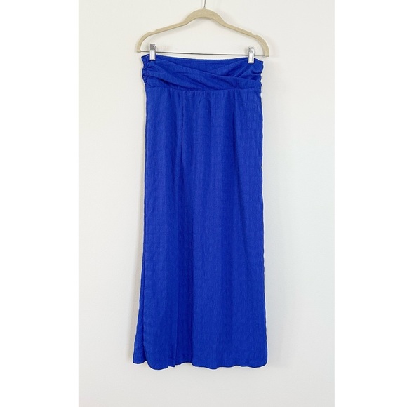 Free People NEW Tovah Skirt Mazarine Royal Blue Size Medium - Picture 4 of 6